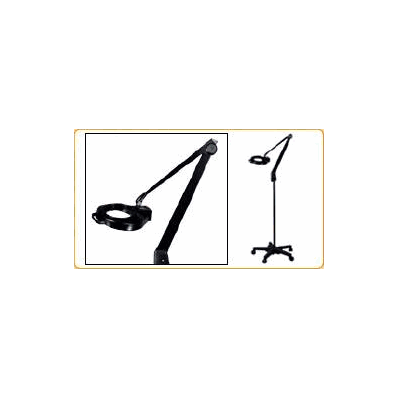 Magnifying Lamp Fluorescent Casters Almond 22