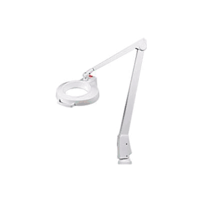 Magnifying Lamp Fluorescent Casters Black 22