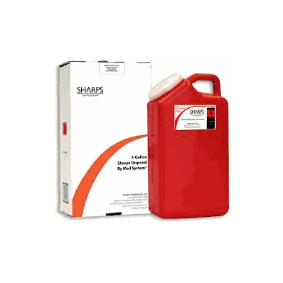 Mailback Sharps Collector Mail System Pro-te