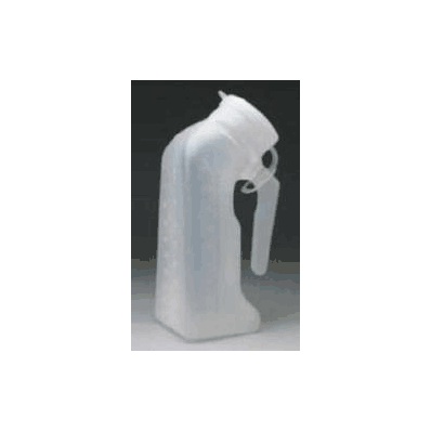 Male Urinal Medegen 1 Quart With Cover Single