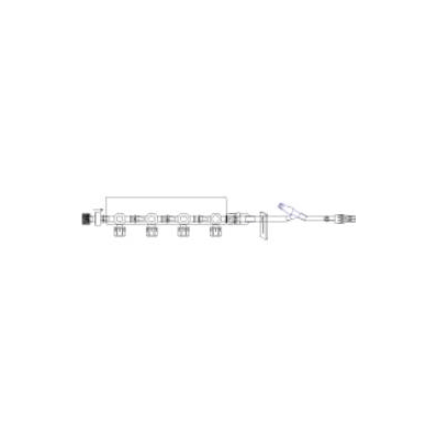 Manifold, 4gang 60drp 1o2 Pri M Set W/Inj Sit