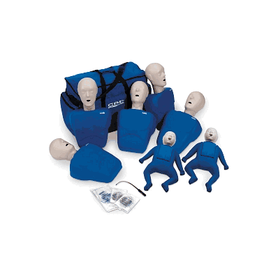 Manikin, 7 Pack, Tpak, 700, W / Case - Medlin