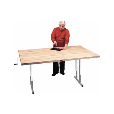 Manual Height-adjustable Work Table By Patter