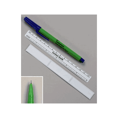 Marker, Fine Tip, Skin, Ruler, 6 Labels - Med