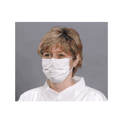 Mask, Coolone, Senst Skin, Wht - Medline