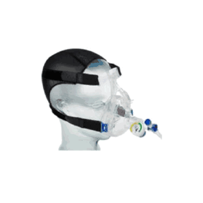 Mask, Cpap Flo Safe Adlt Dlx W/Head Strp Lg (