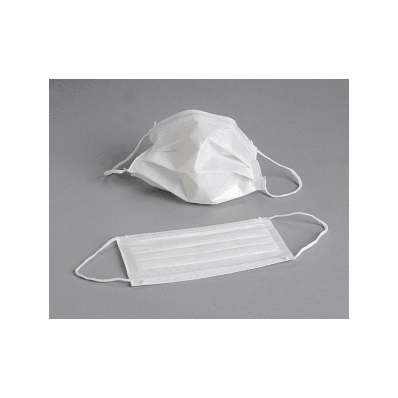 Mask, Microbreathe, Earloop, Cr Pkg, Wht - Me