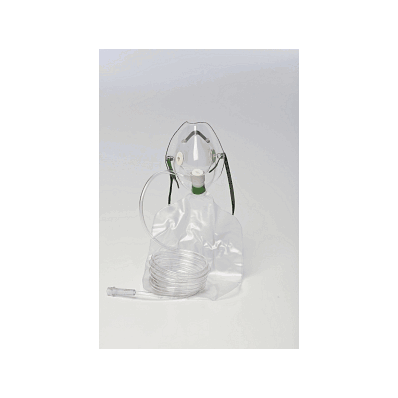 Mask, Oxygen, Non-rebreather, Adult