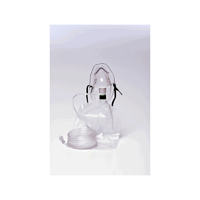 Mask, Oxygen, Non-rebreather, Adult