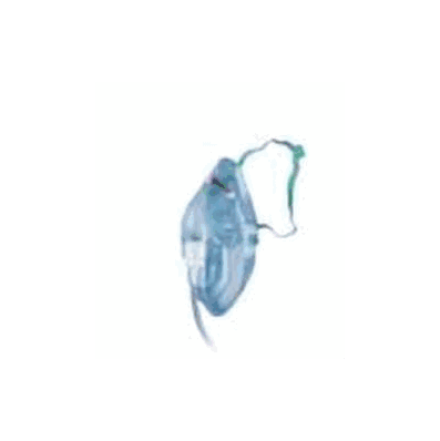 Mask,Oxygen Pedi Med-concentration 7' Tu (50/