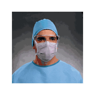 Mask, Procedure, Visor, Fog-free Blu / Orange