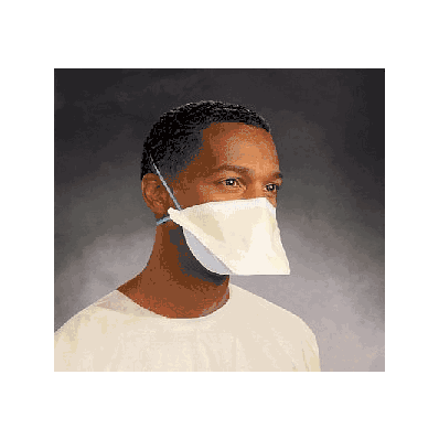 Mask, Surgical, Duck Bill, Elastic, Orange -