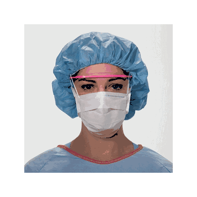 Mask, Surgical, Pleated, Tie, So Soft, White