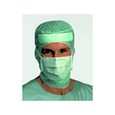 Mask, Surgine, Anti-fog, Fm, Green - Medline