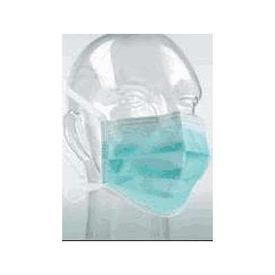 Mask, Surgine, Green, Face - Medline
