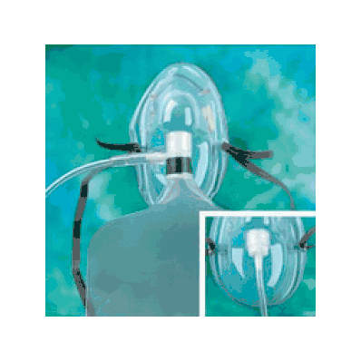 Mask, Three"-one, W/7' Star Lumen Tube, Uni