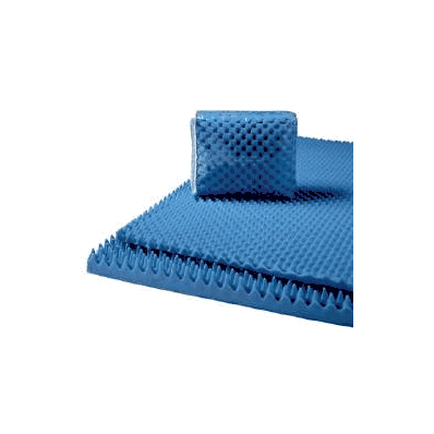 Mattress Pad Eggcrate Full, 72 L X 52 W X 4
