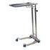 Pedigo #P-1069-A-SS Mayo Instrument Stand, <b>16-1/4" X 21-1/4" Medium Tray</b>, 36" to 60" Tall Height, 4 Casters, U-Shaped Base, sold as Each<br> <br><br><font color="red"><b>BACK TO THE PRODUCT TABLE, <a href="https://www.aaawholesalecompany.com/instruments-instrument-trays-pedigo-instrument-tray.html">CLICK HERE</a></b></font>