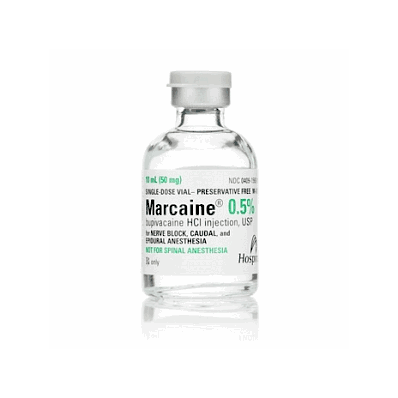 Mbo-marcaine 0.5% Sdv 10x10ml -Medline