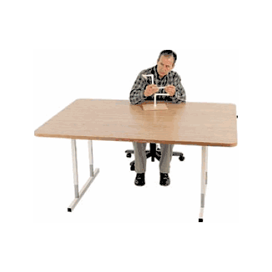 Mdl Hi-lo Formica Top Work Tbl