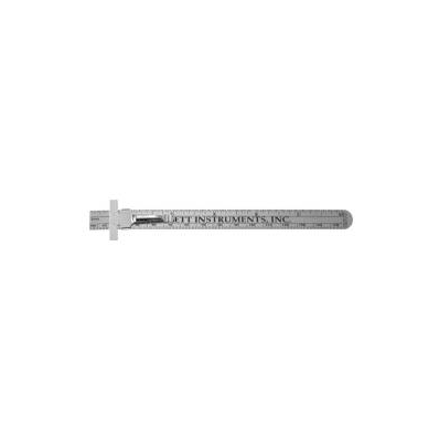 Measuring Ruler 12 Inch - Ruler, Grad In Mm &