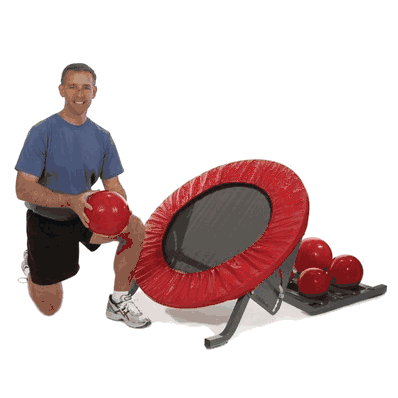 Medi Ball Rebounder With Tree