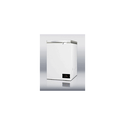 Freezer is 3.5 cu. ft. counter balance Door