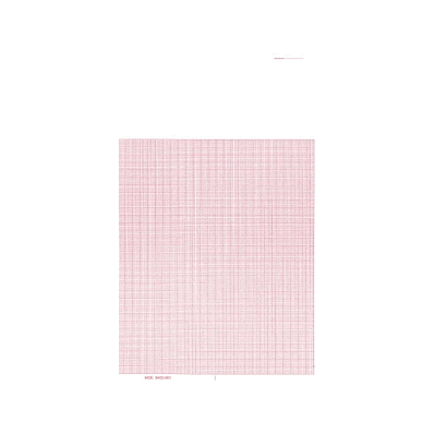 Medical Recording Chart Paper, 8.433" x 139'