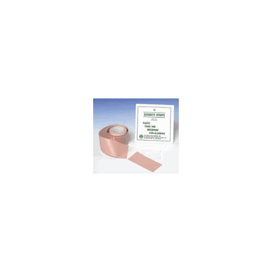 Medical Tape, 1-1/2" x 4", Beige, Security Strips with Liner