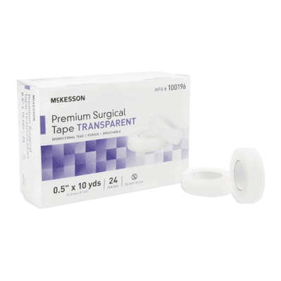 Medical Tape, 1/2" x 10 yards, Water Resistant