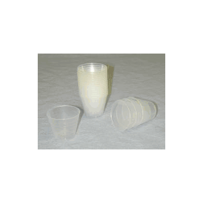 Medicine Cup Medi-pak 1 Oz. Frosted Polyprop