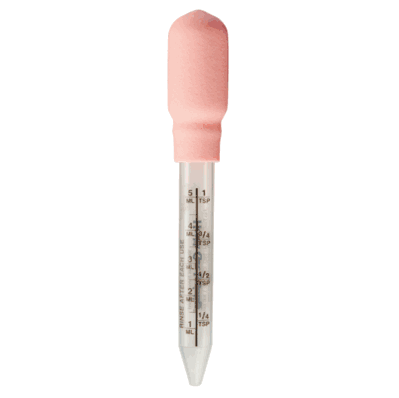 Medicine Dropper Plastic PINK