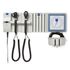 Medline 3653-LEX2-SAXXU Diagnostic System, with LED EliteVue Otoscope, Xenon L2 Ophthalmoscope, Specula Dispenser and Aneroid BP Device, Wall Mount, sold as Each<br><br><font color="red"><b>BACK TO THE PRODUCT TABLE, <a href="https://www.aaawholesalecompany.com/medline-exam---diagnostic-ophthalmoscopes-sets-medline-diagnostic-wall-board-systems.html">CLICK HERE</a></b></font>