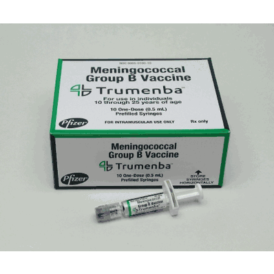 Meningitis Vaccine, 10 Syringes Prefilled Syringe
