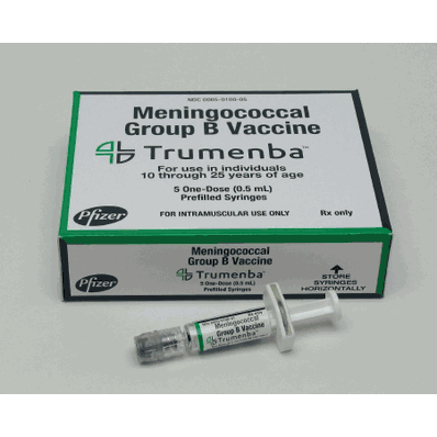 Meningitis Vaccine, 5 Syringes Prefilled Syringe