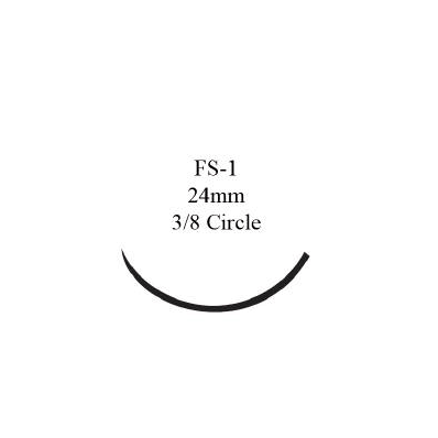 Mersilene R647H Reverse Cutting Sutures Size 3-0, FS-1