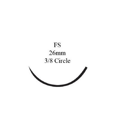 Mersilene R665H Reverse Cutting Sutures Size 2-0, FS