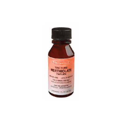 Merthiolate Tincture De La Cruz 1 Oz. Liquid