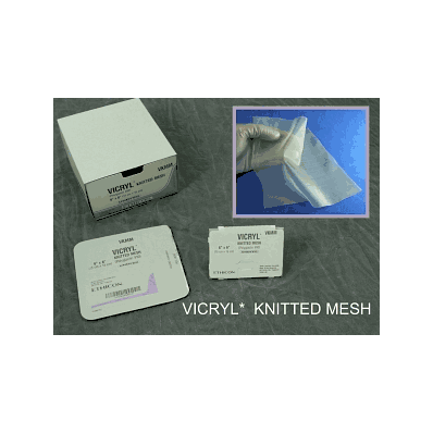 Mesh, Vicryl, Woven, 12"X12" - Medline
