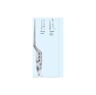 Micro Dissecting Scissors Yasargil 9 Inch 2 S