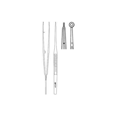 Micro Grasping Forceps Tumor Straight 8 Inch