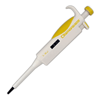 Micro Pipette Diamond Pro 5-50L, Yellow