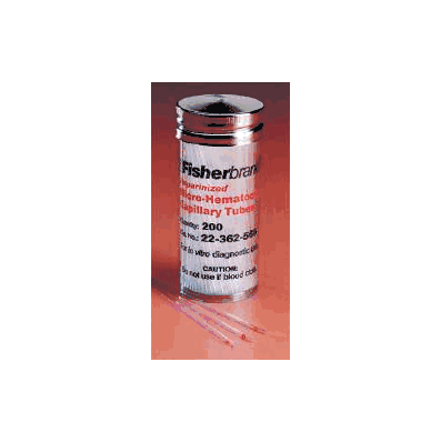 Microhematocrit Blood Collection Tube Fisherb