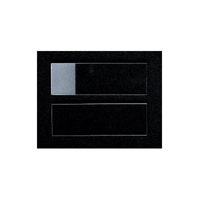 Microscope Slide Sp 25 X 75 X 1 Mm White Tab