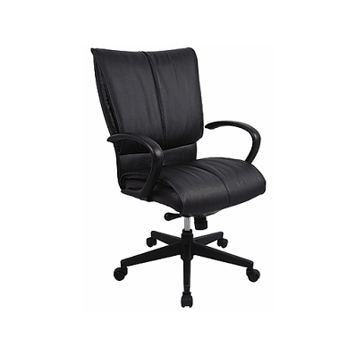 Mid Back Leather Conference Chair - Chair, Co