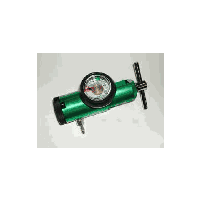 Mini Oxygen Regulator Click-style 1/2 - 8 Lpm