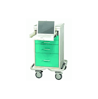 Mini Tower Computer Cart 24-1/2 W X 37-3/4 H