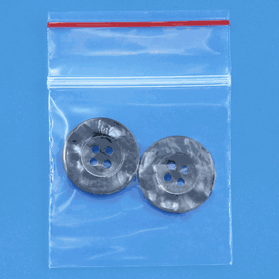 Minigrip Reclosable Bags, 2 x 2", 2 Mil, Zi