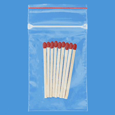 Minigrip Reclosable Bags, 2 x 3", 2 Mil, Zi