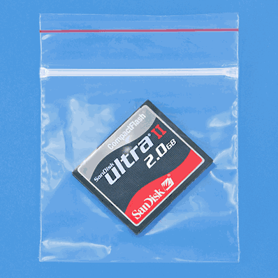 Minigrip Reclosable Bags, 3 x 3", 2 Mil, Zi